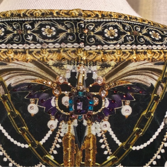 CAMILLA Long Split Front Twist Statement Dress
Ravin Raven LIKE NEW Sold Out XL - Picture 5 of 15